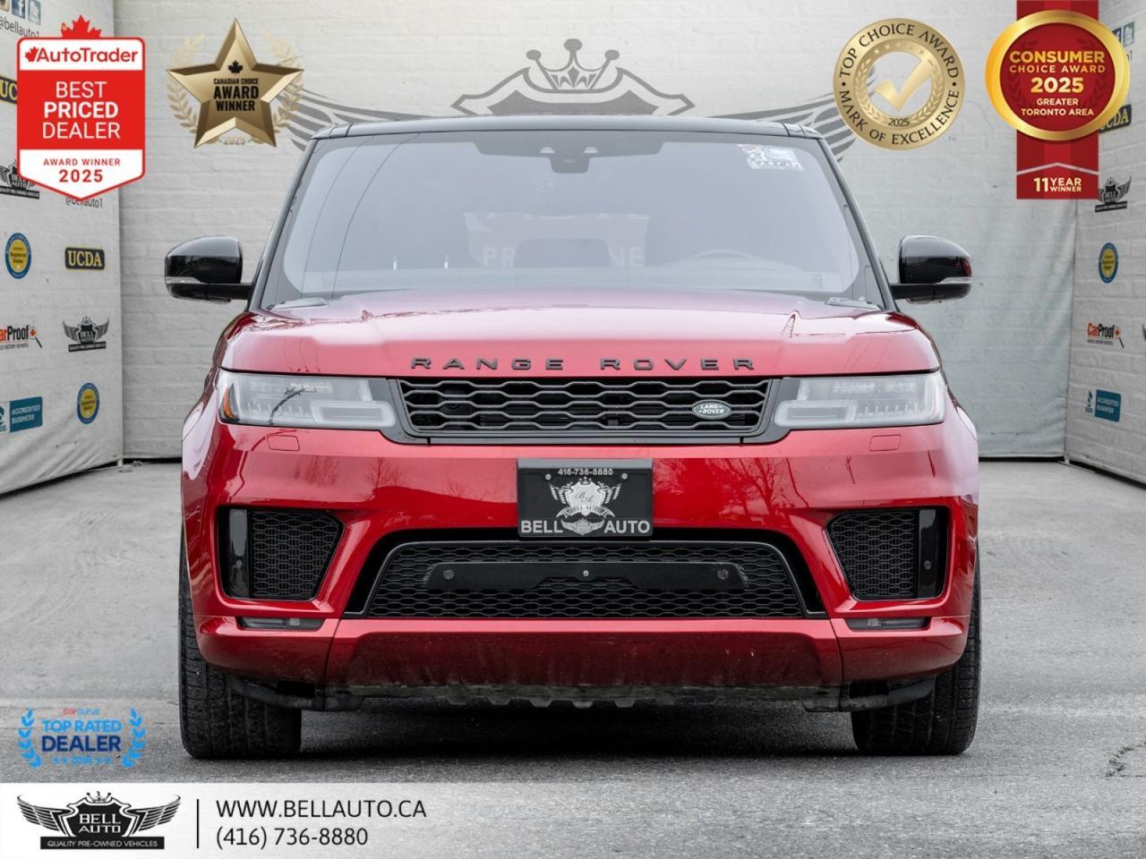2018 Land Rover Range Rover Sport Autobiography Dynamic NAVI B.CAM PANO REDLTHR ONEOWNR LOWKMS NOACCIDENT Toronto ON