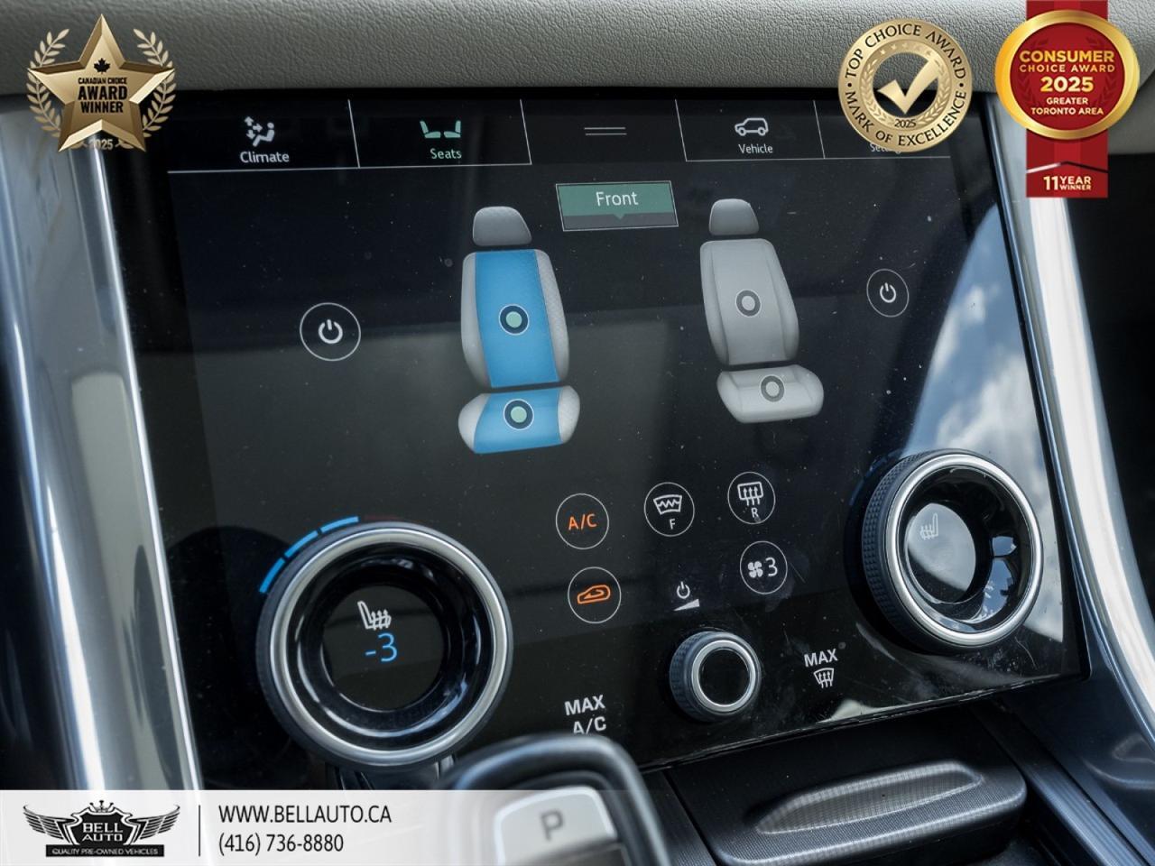 2018 Land Rover Range Rover Sport HSE | 21"5-SPLITSPOKEWHEELS | 360CAM | 3RDROWSEAT | HUD | MERIDIAN | APPLECARPLAY | COOLER | ONSTAR Toronto ON