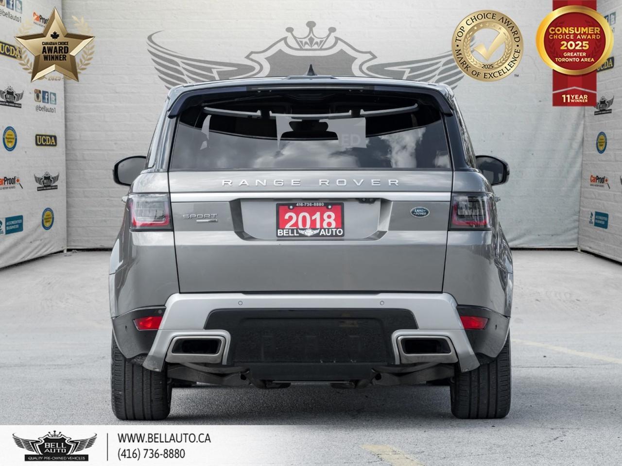 2018 Land Rover Range Rover Sport HSE | 21"5-SPLITSPOKEWHEELS | 360CAM | 3RDROWSEAT | HUD | MERIDIAN | APPLECARPLAY | COOLER | ONSTAR Toronto ON