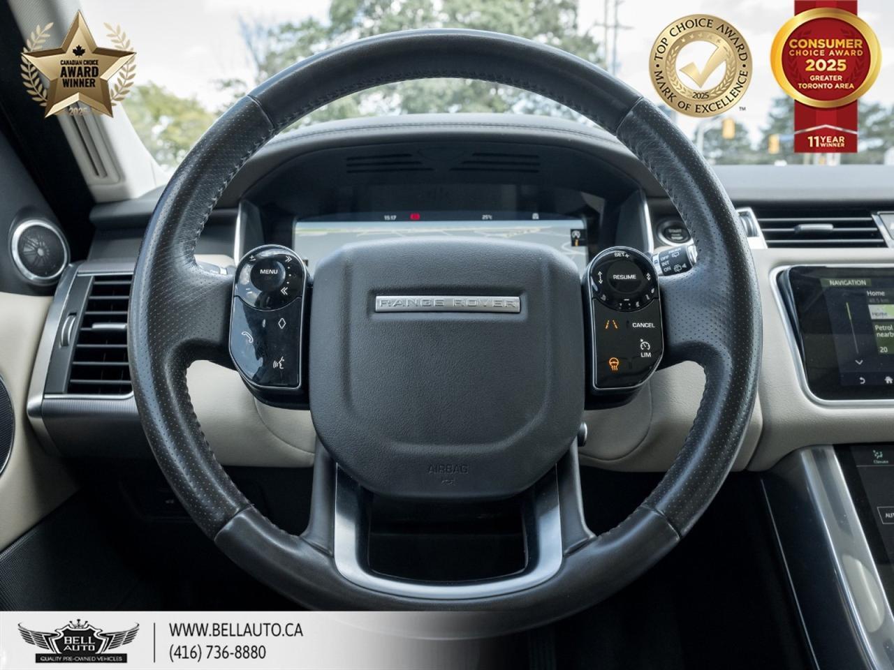 2018 Land Rover Range Rover Sport HSE | 21"5-SPLITSPOKEWHEELS | 360CAM | 3RDROWSEAT | HUD | MERIDIAN | APPLECARPLAY | COOLER | ONSTAR Toronto ON