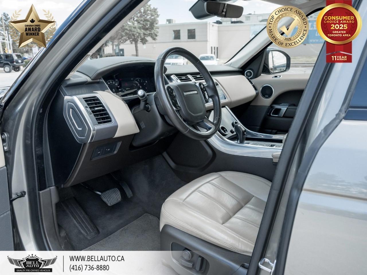 2018 Land Rover Range Rover Sport HSE | 21"5-SPLITSPOKEWHEELS | 360CAM | 3RDROWSEAT | HUD | MERIDIAN | APPLECARPLAY | COOLER | ONSTAR Toronto ON