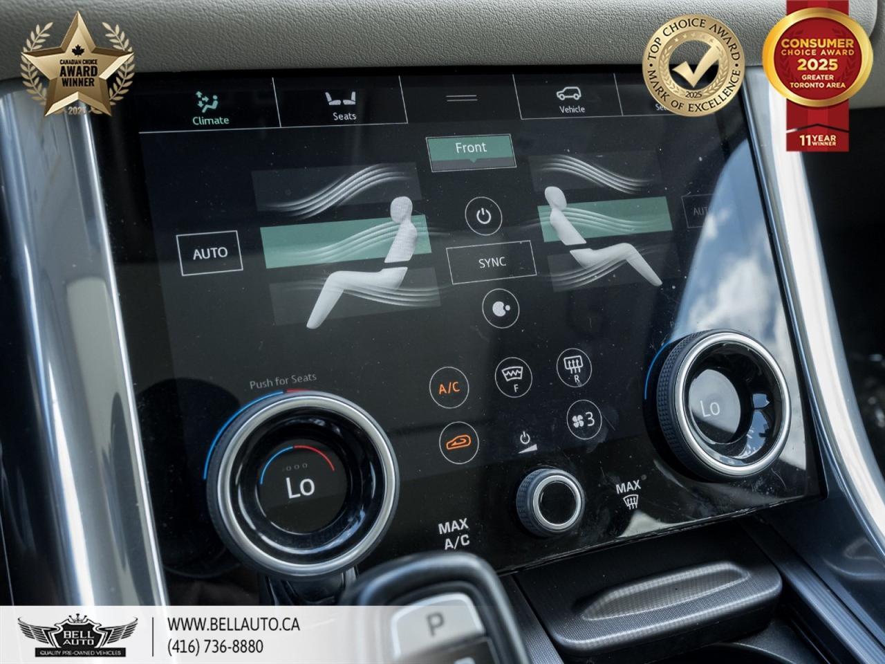 2018 Land Rover Range Rover Sport HSE | 21"5-SPLITSPOKEWHEELS | 360CAM | 3RDROWSEAT | HUD | MERIDIAN | APPLECARPLAY | COOLER | ONSTAR Toronto ON