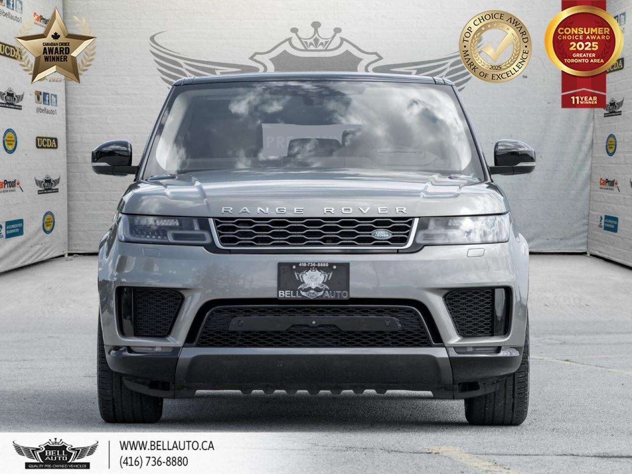 2018 Land Rover Range Rover Sport HSE | 21"5-SPLITSPOKEWHEELS | 360CAM | 3RDROWSEAT | HUD | MERIDIAN | APPLECARPLAY | COOLER | ONSTAR Toronto ON