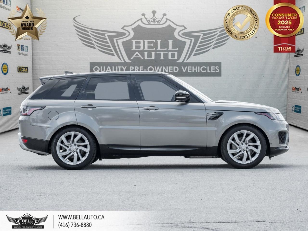 2018 Land Rover Range Rover Sport HSE | 21"5-SPLITSPOKEWHEELS | 360CAM | 3RDROWSEAT | HUD | MERIDIAN | APPLECARPLAY | COOLER | ONSTAR Toronto ON