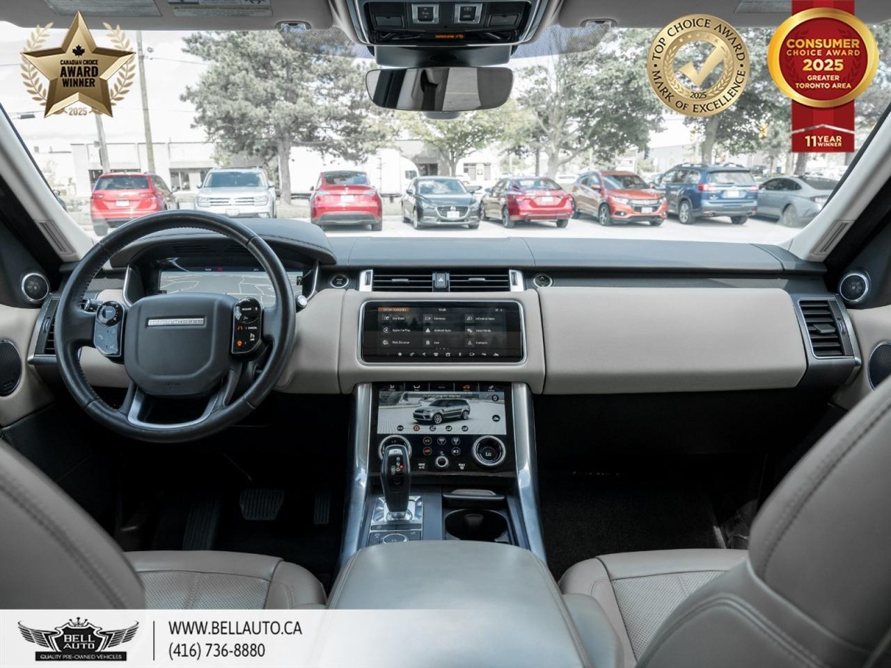 2018 Land Rover Range Rover Sport HSE | 21"5-SPLITSPOKEWHEELS | 360CAM | 3RDROWSEAT | HUD | MERIDIAN | APPLECARPLAY | COOLER | ONSTAR Toronto ON