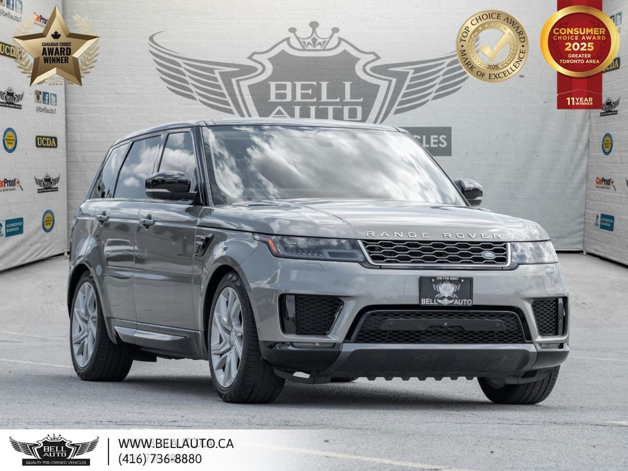 2018 Land Rover Range Rover Sport HSE | 21"5-SPLITSPOKEWHEELS | 360CAM | 3RDROWSEAT | HUD | MERIDIAN | APPLECARPLAY | COOLER | ONSTAR