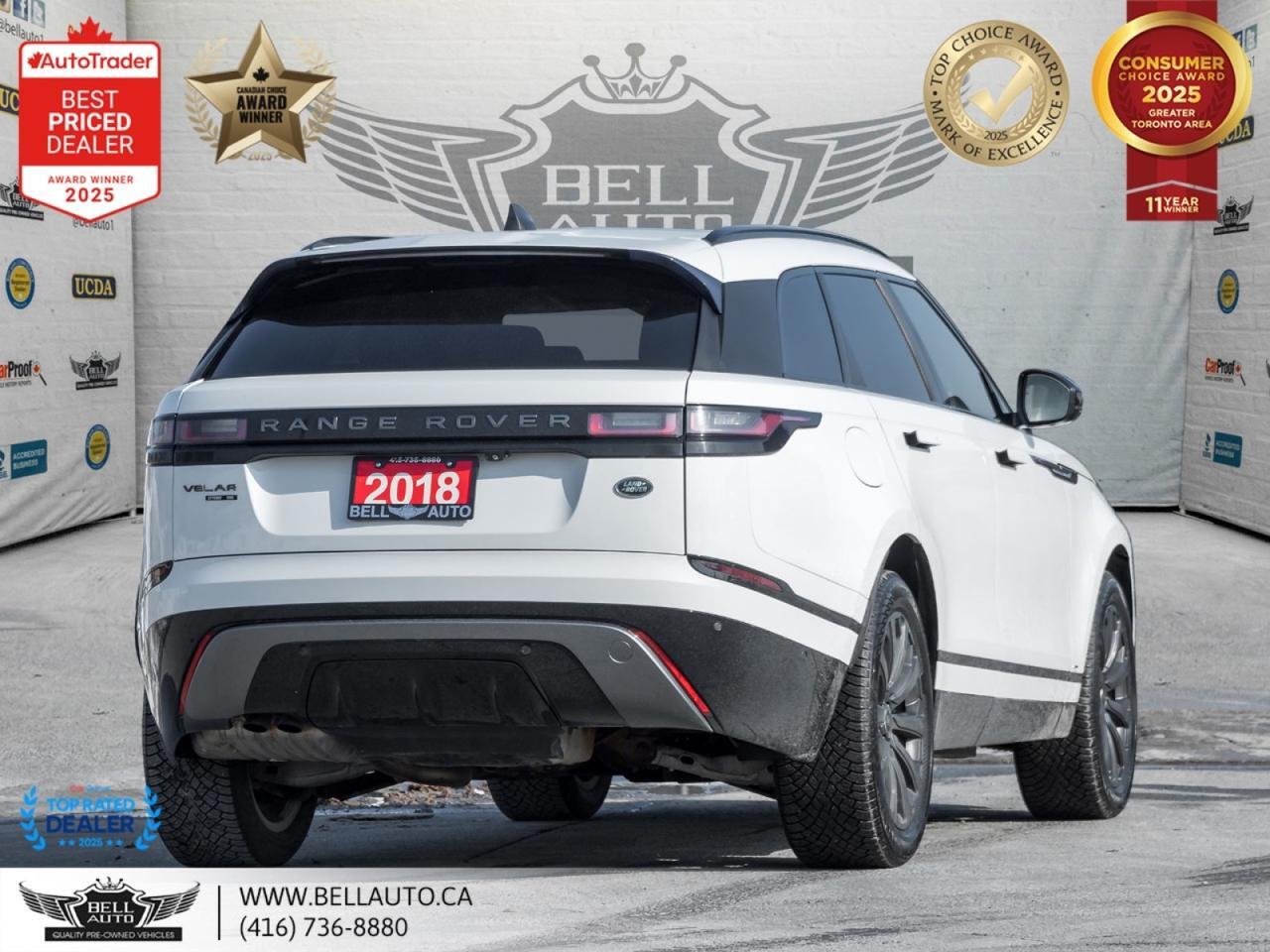 2018 Land Rover Range Rover Velar R-Dynamic SE | NAVI | PANO | MERIDIAN | HTD MMRY SEATS | NOACCIDENT Toronto ON