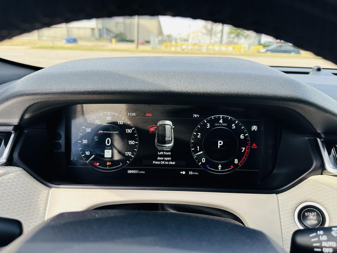 2018 Land Rover Range Rover Velar R-Dynamic SE  3.0L V6 Supercharged Dallas TX