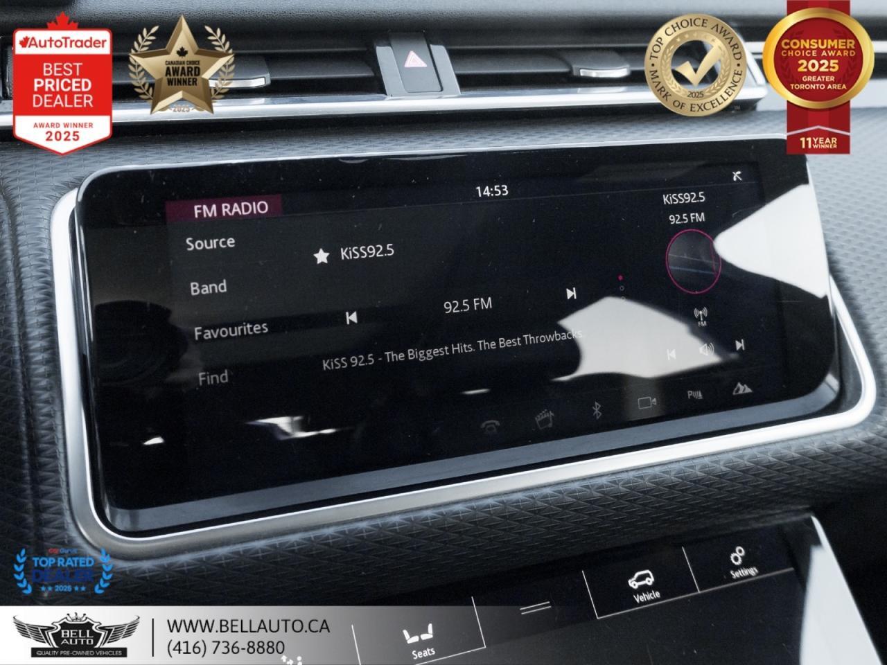 2018 Land Rover Range Rover Velar R-Dynamic SE NAVI PANO MERIDIAN HTD MMRY SEATS NOACCIDENT Toronto ON