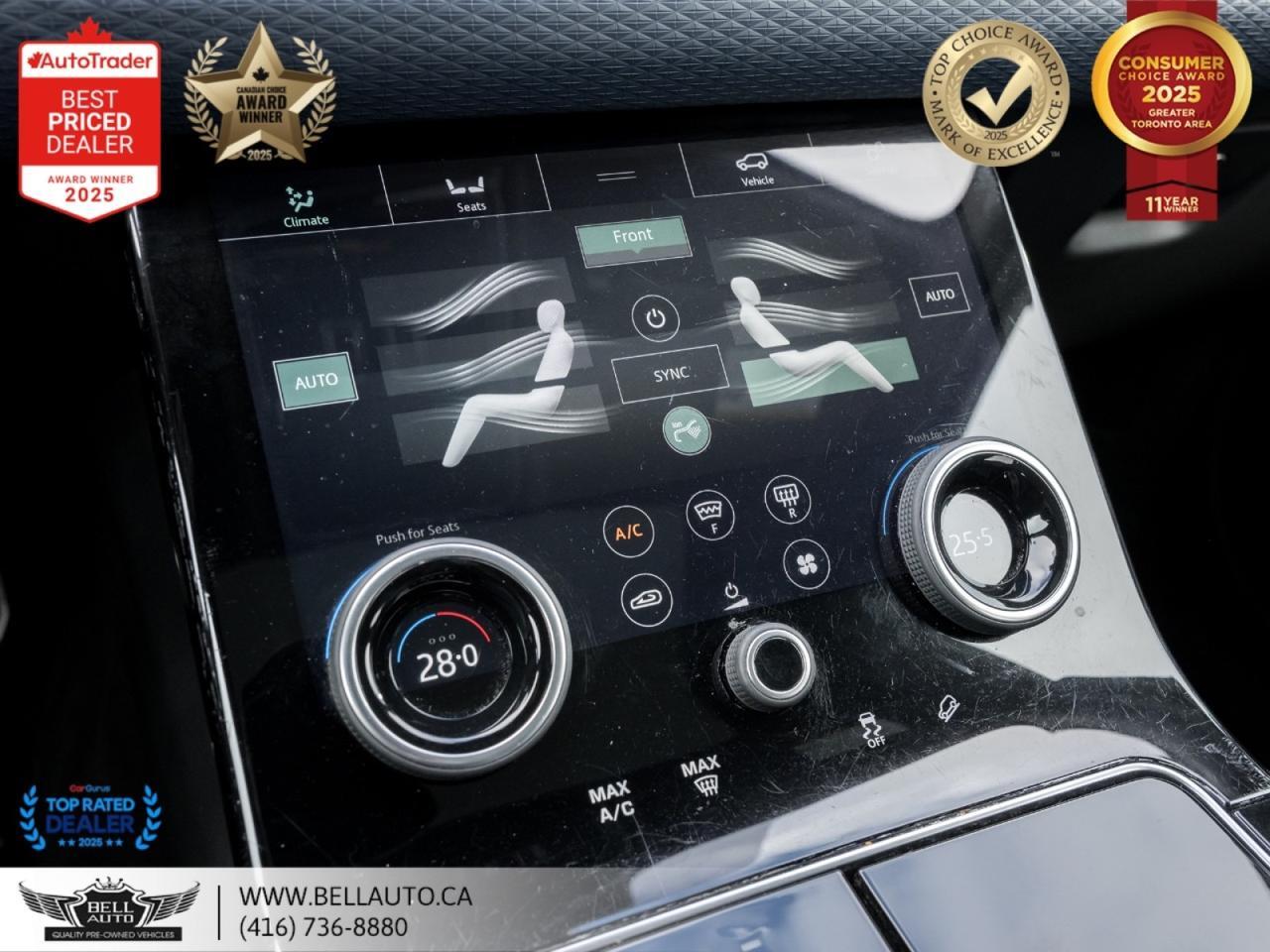 2018 Land Rover Range Rover Velar R-Dynamic SE PANOROOF B.CAM B.SPOT NOACCIDENT Toronto ON