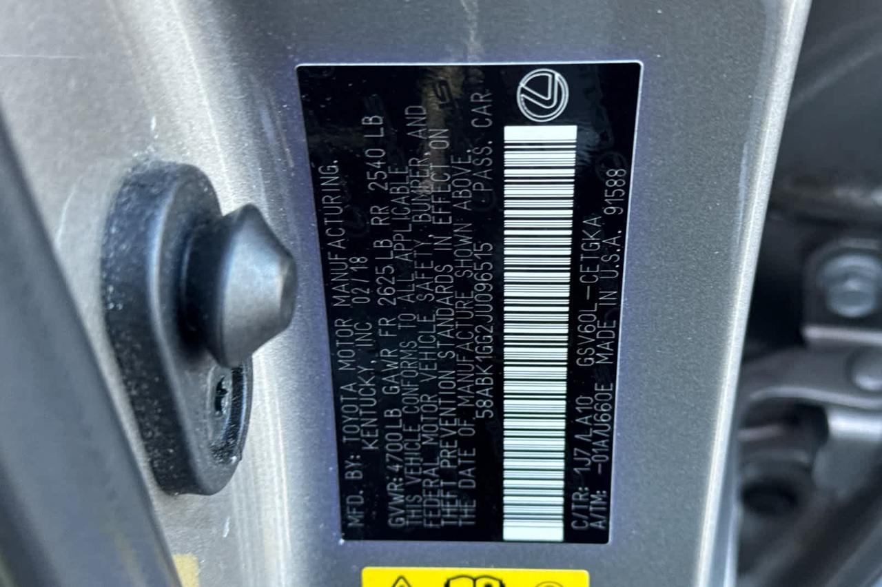 2018 Lexus ES Roseville CA