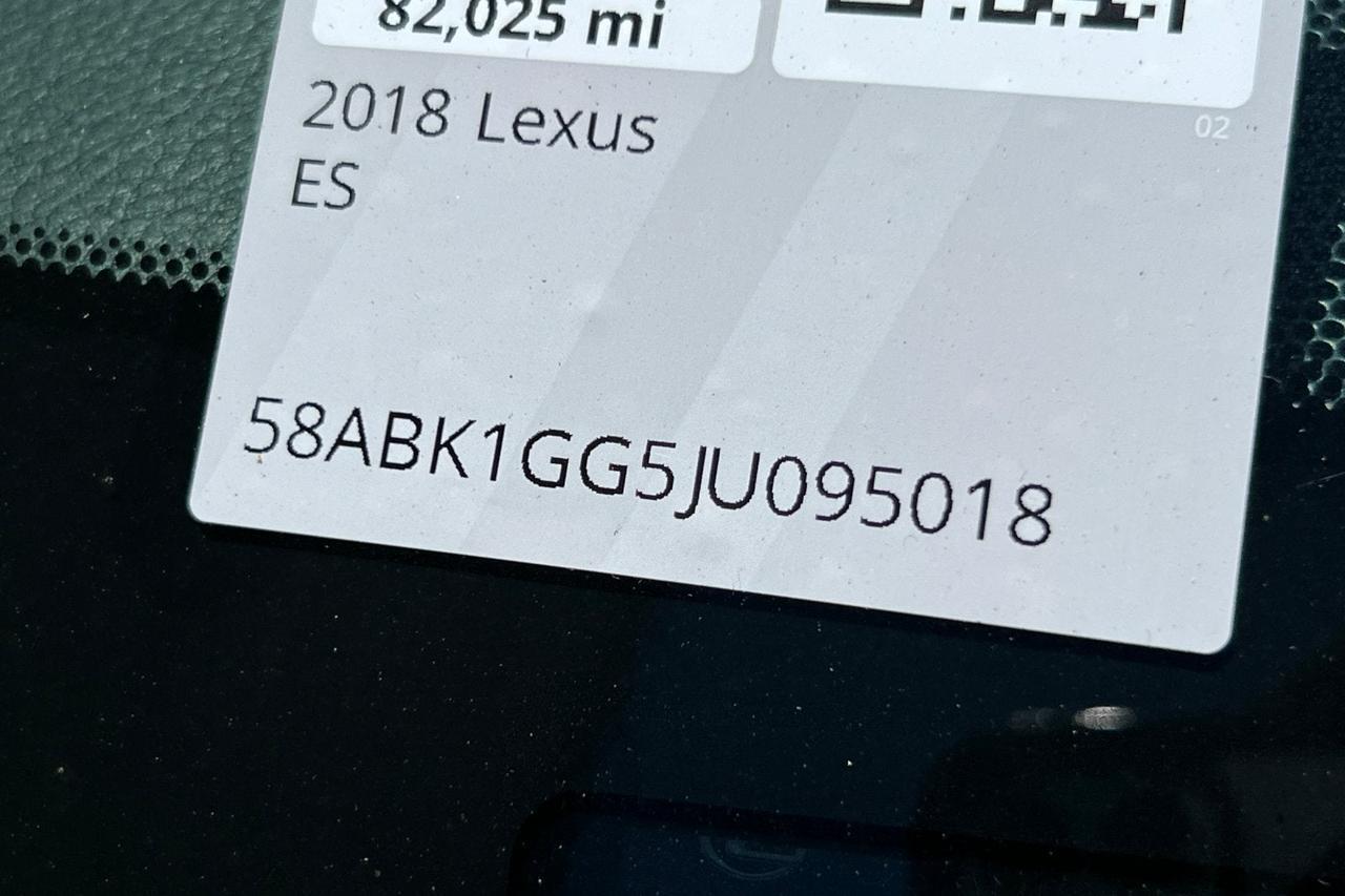 2018 Lexus ES 350 Roseville CA