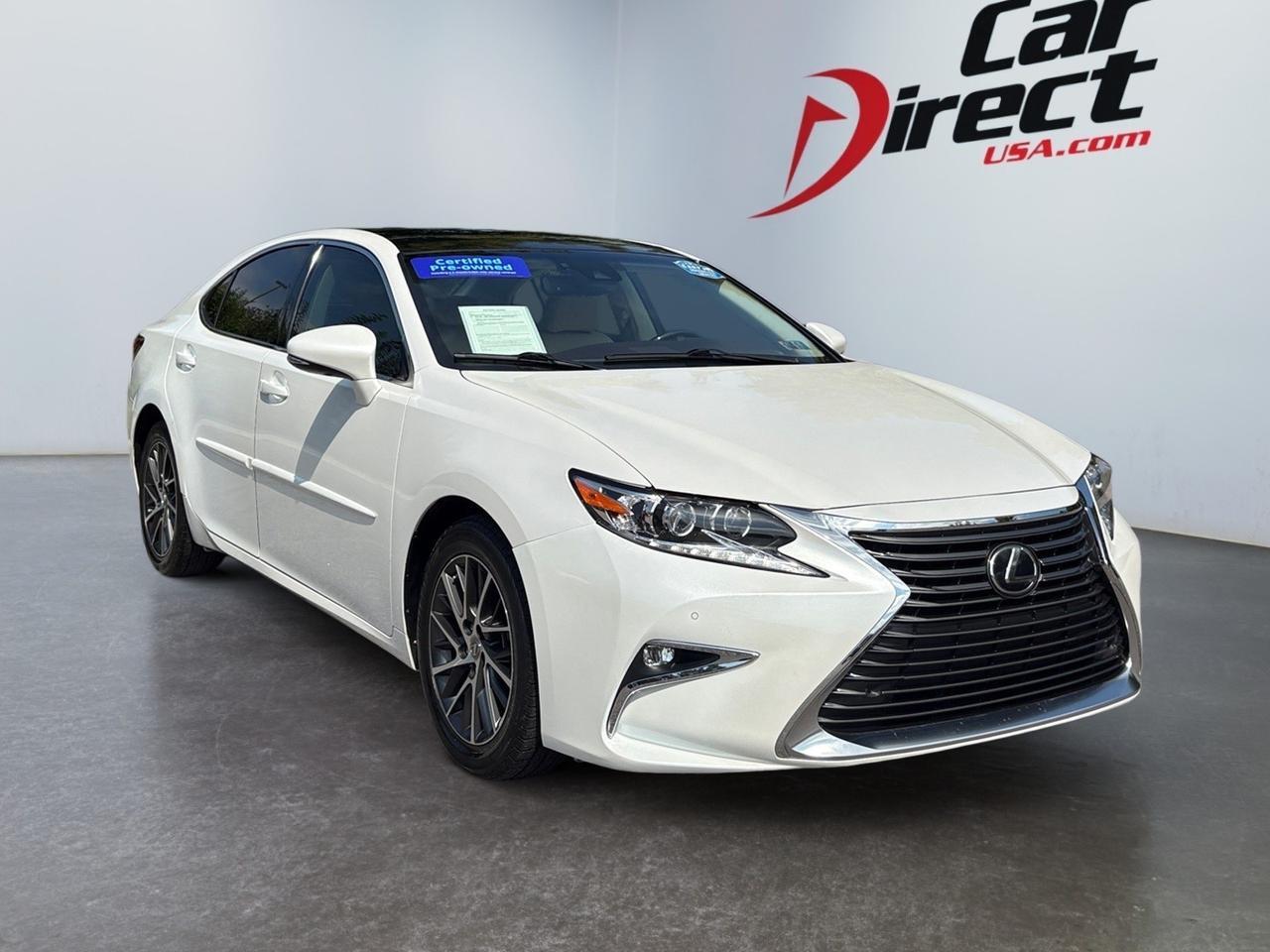 2018 Lexus ES 350, BLIND SPOT ALERT, FORWARD COLLISION WARNING, LANE DEPARTURE, TWIN SUNROOF, HEATED & VENTILATED SEATS, BACKUP CAMERA WITH PARKING SENSORS, TINTED WINDOWS, NAVIGATION, REMOTE START, ONLY 59K MIL, RIDE IN LUXURIOUS STYLE!
