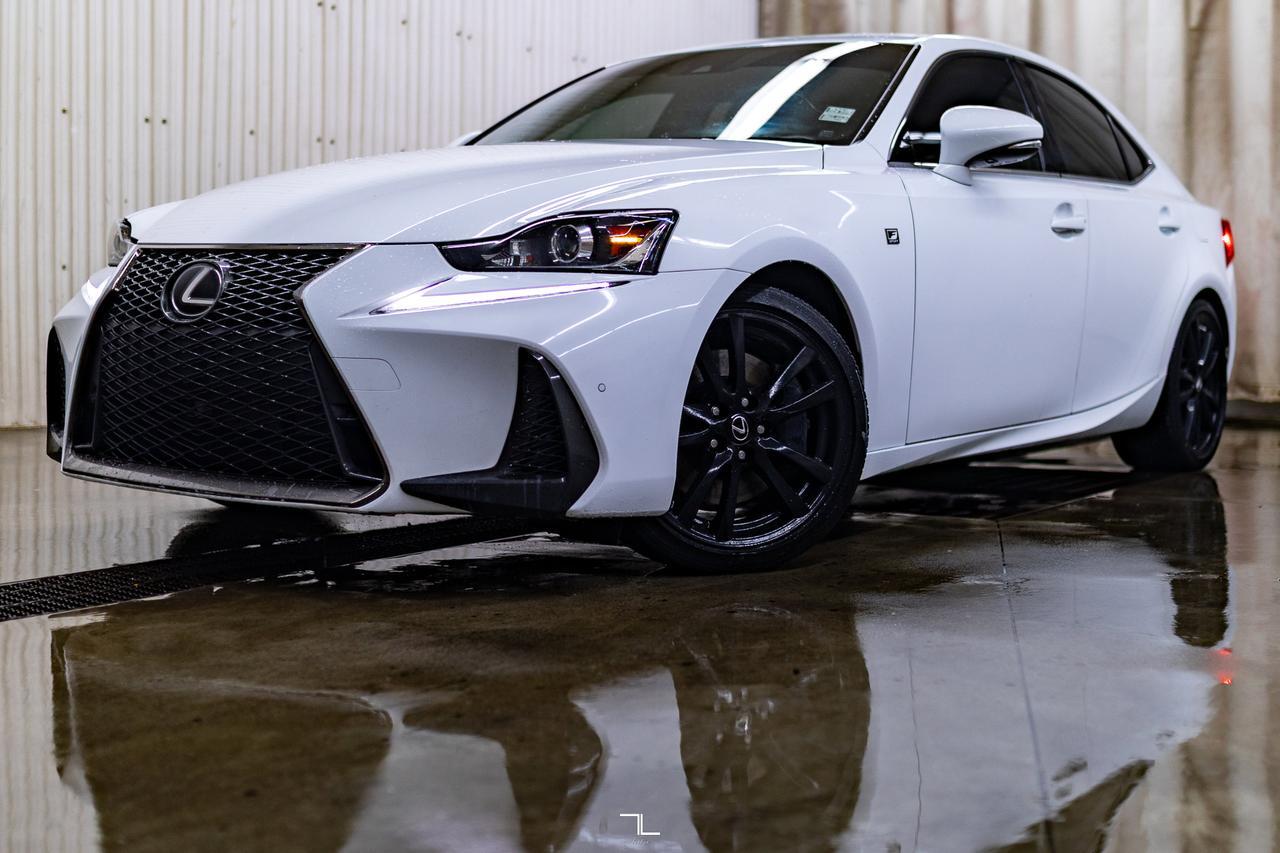 2018 Lexus IS 350 AWD F-Sport III Leather Roof Nav BCam Red Deer AB