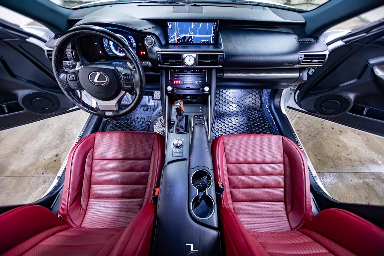 2018 Lexus IS 350 AWD F-Sport III Leather Roof Nav BCam Red Deer AB