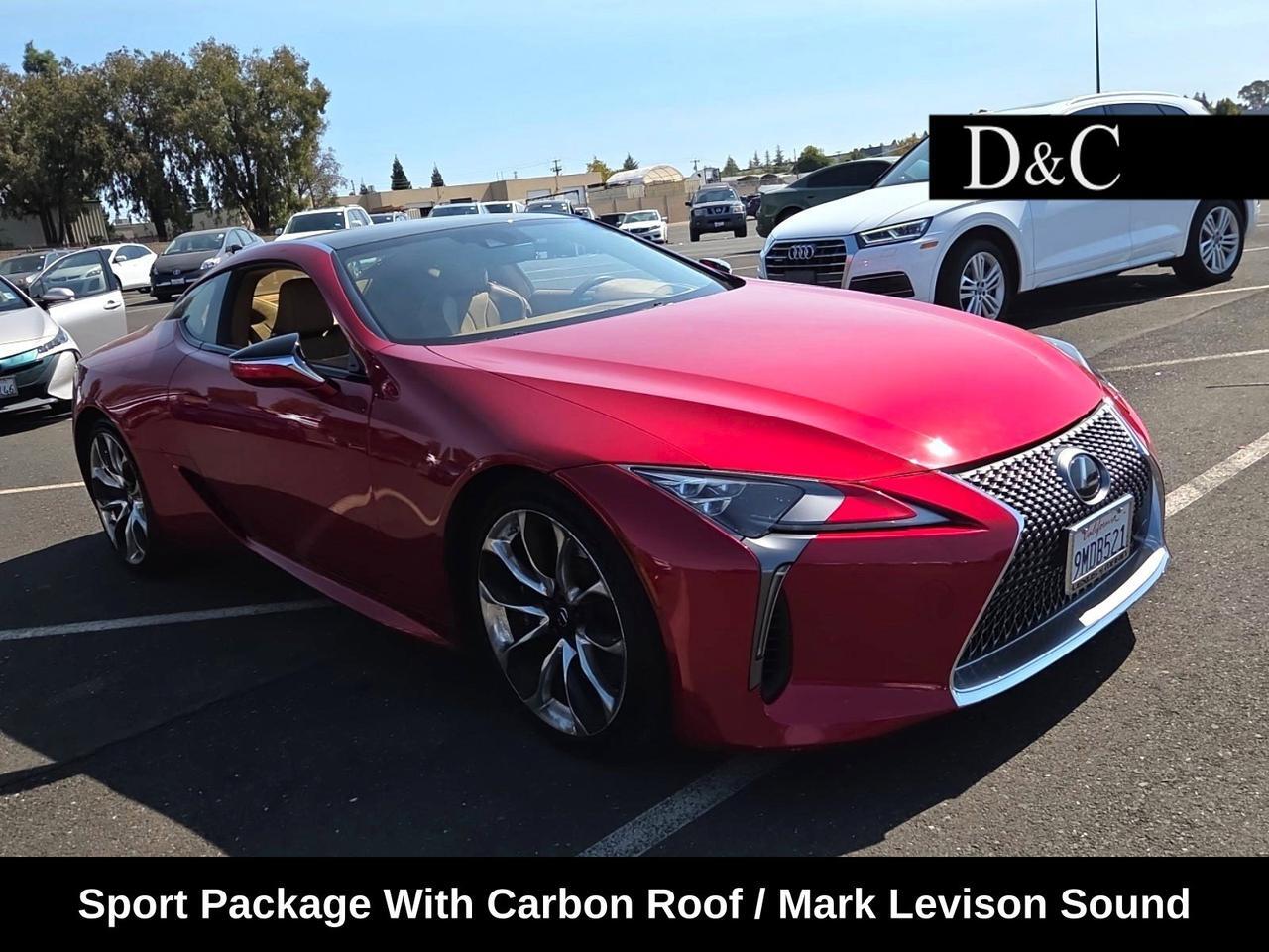 2018 Lexus LC 500 Sport Package With Carbon Roof / Mark Levison Soun