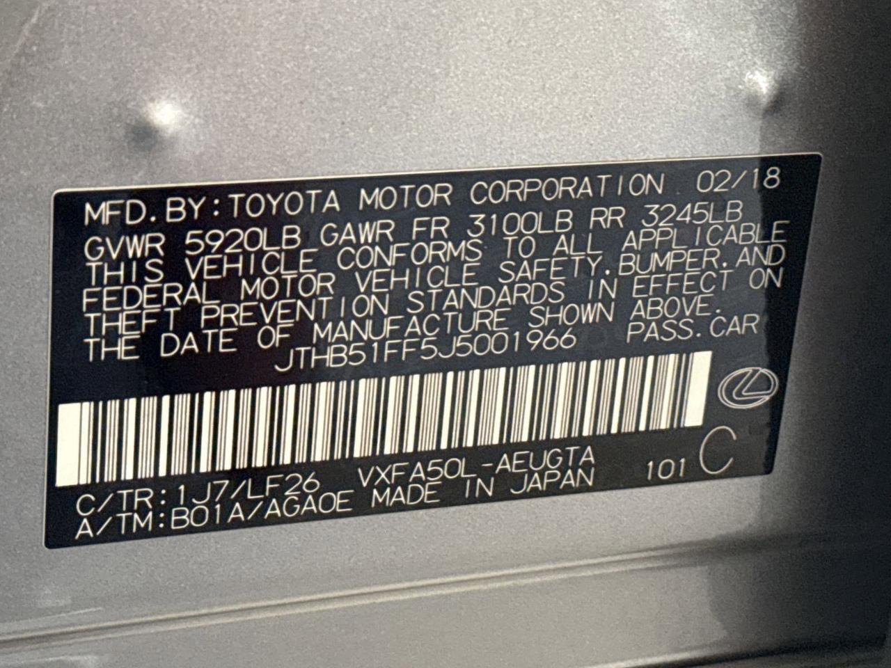 2018 Lexus LS 500 F Sport San Antonio TX