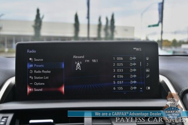 2018 Lexus NX 300 F Sport / AWD / Premium Pkg / Heated & Cooled Leather Seats / Heated Steering / Navigation / Sunroof / Lane Watch & Forward Collision Alert / Blind Spot Alert / Keyless Entry & Start / Back Up Cam Anchorage AK