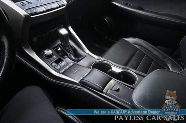 2018 Lexus NX 300 F Sport / AWD / Premium Pkg / Heated & Cooled Leather Seats / Heated Steering / Navigation / Sunroof / Lane Watch & Forward Collision Alert / Blind Spot Alert / Keyless Entry & Start / Back Up Cam Anchorage AK