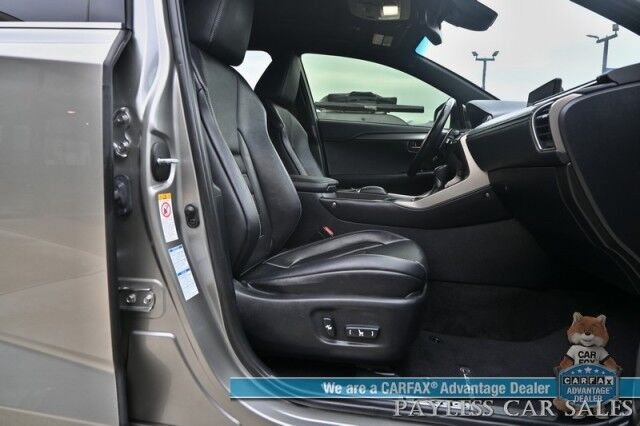 2018 Lexus NX 300 F Sport / AWD / Premium Pkg / Heated & Cooled Leather Seats / Heated Steering / Navigation / Sunroof / Lane Watch & Forward Collision Alert / Blind Spot Alert / Keyless Entry & Start / Back Up Cam Anchorage AK