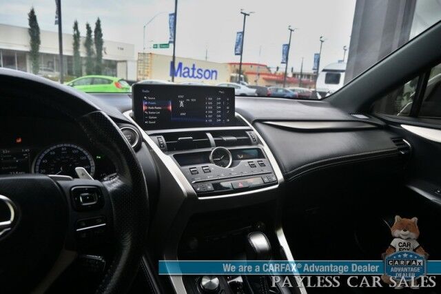 2018 Lexus NX 300 F Sport / AWD / Premium Pkg / Heated & Cooled Leather Seats / Heated Steering / Navigation / Sunroof / Lane Watch & Forward Collision Alert / Blind Spot Alert / Keyless Entry & Start / Back Up Cam Anchorage AK