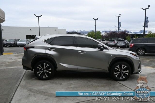 2018 Lexus NX 300 F Sport / AWD / Premium Pkg / Heated & Cooled Leather Seats / Heated Steering / Navigation / Sunroof / Lane Watch & Forward Collision Alert / Blind Spot Alert / Keyless Entry & Start / Back Up Cam Anchorage AK