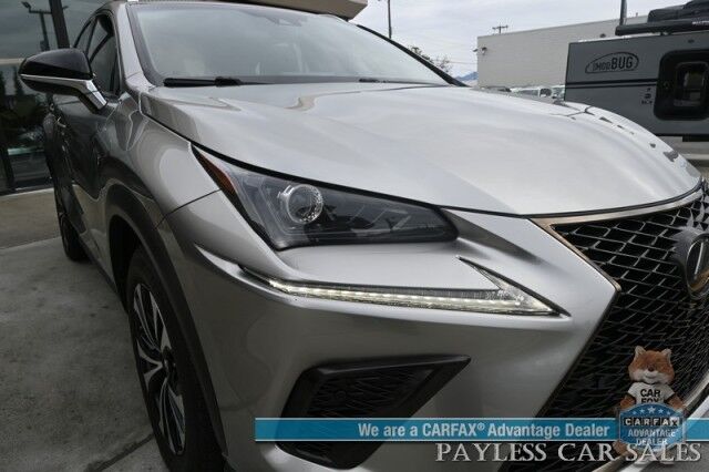 2018 Lexus NX 300 F Sport / AWD / Premium Pkg / Heated & Cooled Leather Seats / Heated Steering / Navigation / Sunroof / Lane Watch & Forward Collision Alert / Blind Spot Alert / Keyless Entry & Start / Back Up Cam Anchorage AK