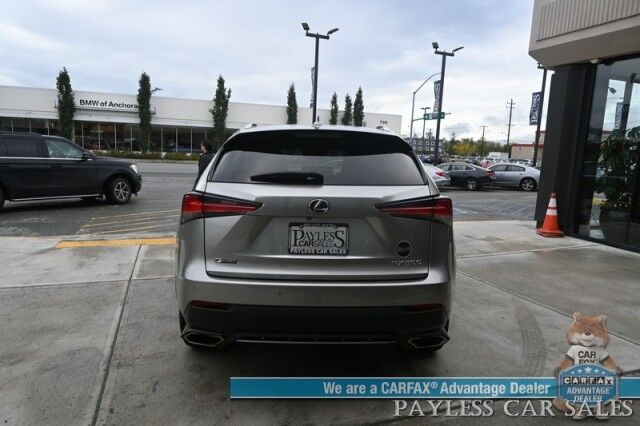 2018 Lexus NX 300 F Sport / AWD / Premium Pkg / Heated & Cooled Leather Seats / Heated Steering / Navigation / Sunroof / Lane Watch & Forward Collision Alert / Blind Spot Alert / Keyless Entry & Start / Back Up Cam Anchorage AK
