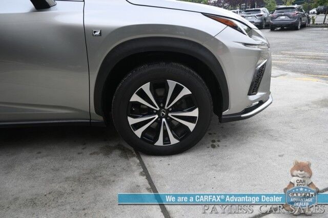 2018 Lexus NX 300 F Sport / AWD / Premium Pkg / Heated & Cooled Leather Seats / Heated Steering / Navigation / Sunroof / Lane Watch & Forward Collision Alert / Blind Spot Alert / Keyless Entry & Start / Back Up Cam Anchorage AK