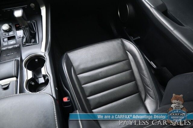 2018 Lexus NX 300 F Sport / AWD / Premium Pkg / Heated & Cooled Leather Seats / Heated Steering / Navigation / Sunroof / Lane Watch & Forward Collision Alert / Blind Spot Alert / Keyless Entry & Start / Back Up Cam Anchorage AK