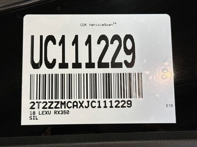 2018 Lexus RX 350 San Antonio TX