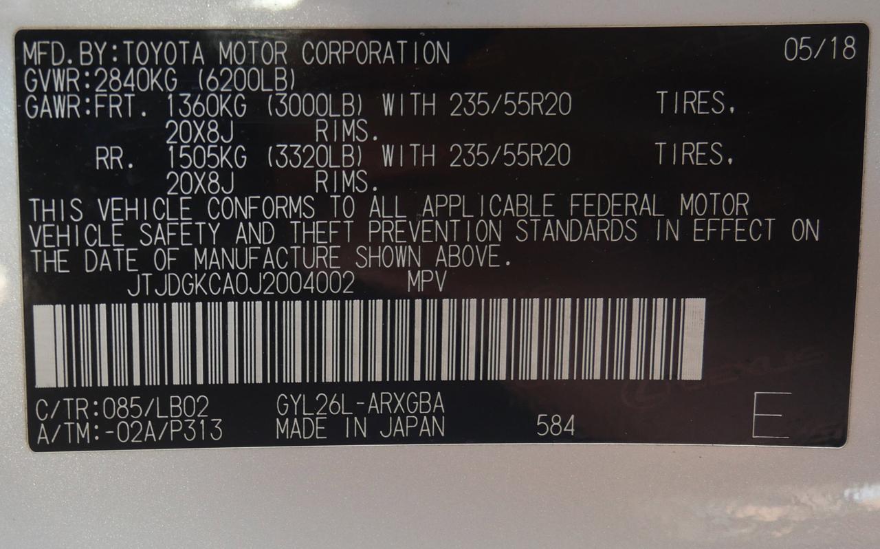 2018 Lexus RX 450hL Premium San Juan TX