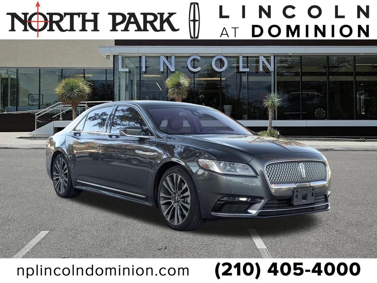 2018 Lincoln Continental