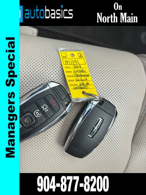 2018 Lincoln Continental Select Jacksonville FL