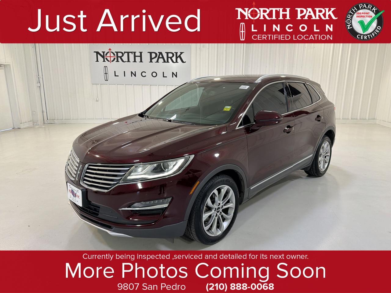 2018 Lincoln MKC Select