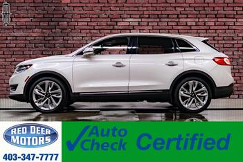 2018_Lincoln_MKX_AWD Reserve Leather Roof Nav BCam_ Red Deer AB
