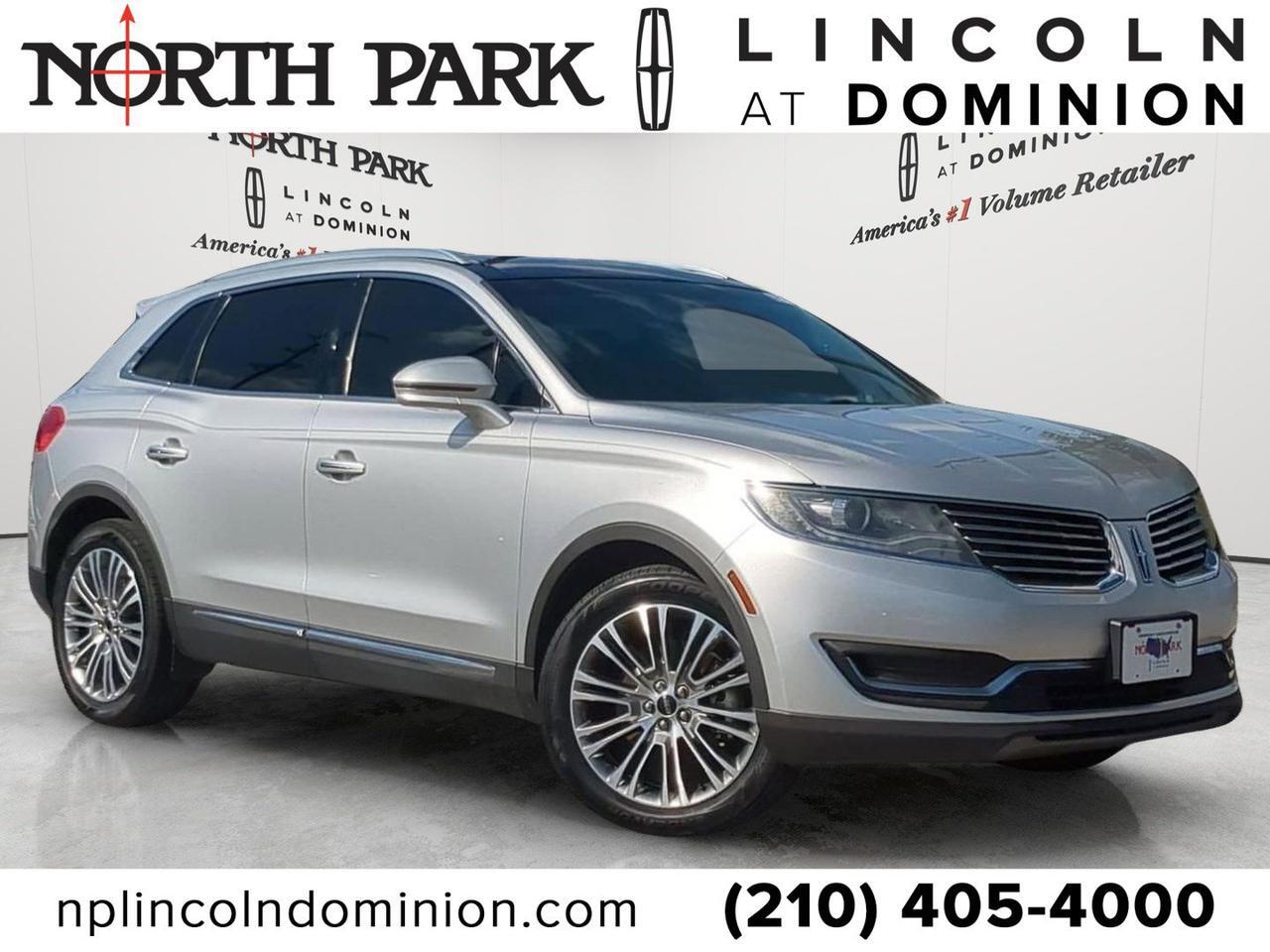 2018 Lincoln MKX Reserve