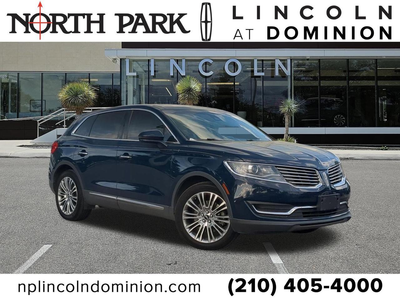 2018 Lincoln MKX Reserve