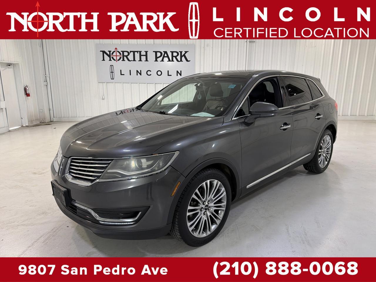 2018 Lincoln MKX Reserve