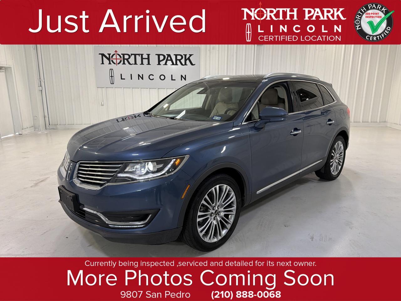 2018 Lincoln MKX Reserve