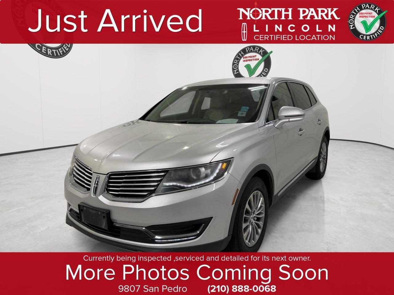 2018 Lincoln MKX Select