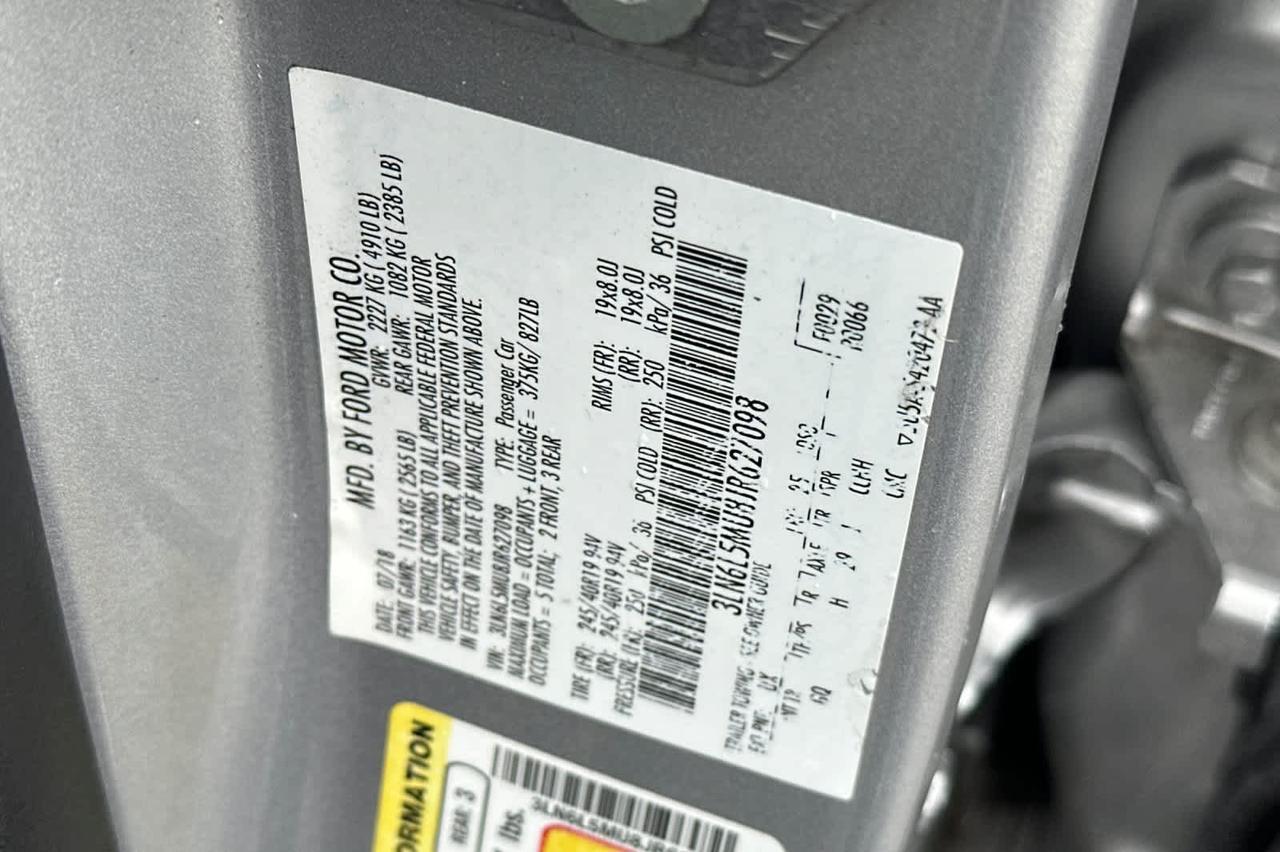 2018 Lincoln MKZ Hybrid Reserve Roseville CA