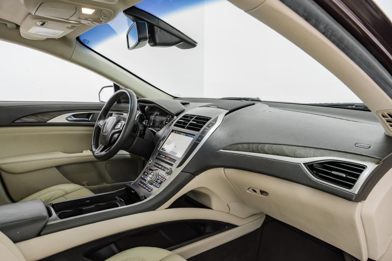 2018 Lincoln MKZ RESERVE AWD BLIND SPOT ASSIST NAVIGATION SUNROOF LEATHER SEATS REAR CAMERA KEYLESS START Carrollton TX