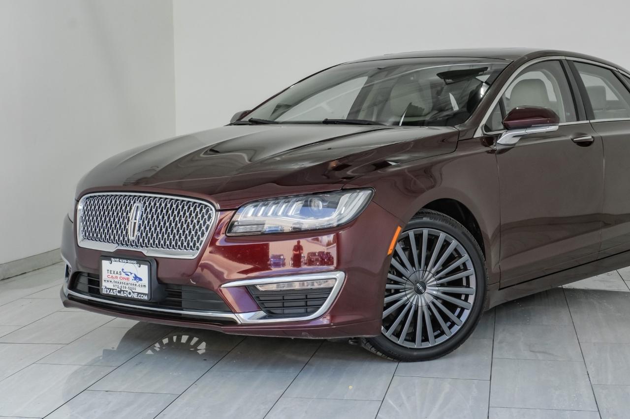 2018 Lincoln MKZ RESERVE AWD BLIND SPOT ASSIST NAVIGATION SUNROOF LEATHER SEATS REAR CAMERA KEYLESS START Carrollton TX