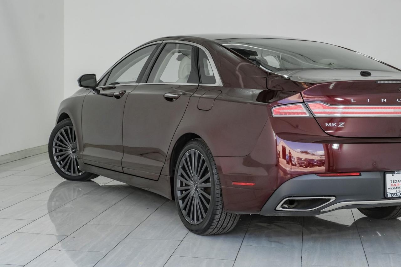 2018 Lincoln MKZ RESERVE AWD BLIND SPOT ASSIST NAVIGATION SUNROOF LEATHER SEATS REAR CAMERA KEYLESS START Carrollton TX