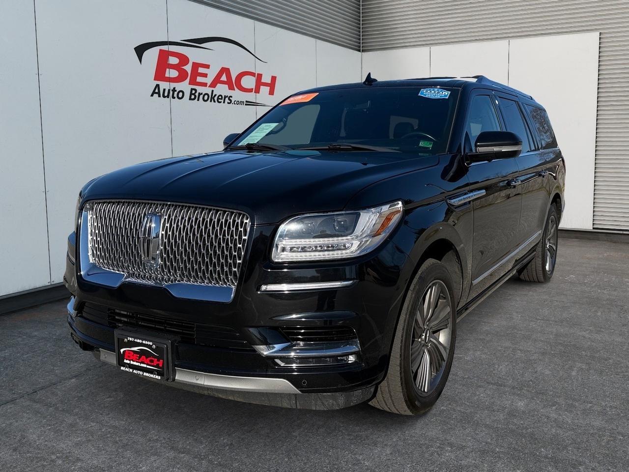 2018 Lincoln Navigator L Reserve, HEATED AND VENTILATED SEATS, HEATED 2ND ROW, POWERED 3RD ROW, MOONROOF, POWER RUNNING BOARDS, POWER LIFTGATE W/ FOOT ACTIVATION, REMOTE START, BACKUP CAMERA, HEATED AND POWER FOLDING MIRRORS, HEATED STEERING WHEEL, CLEAN CARFAX, ONLY 1 OWNER