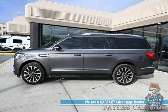 2018 Lincoln Navigator L Select / 4X4 / Auto Start / Heated & Cooled Leather Seats / Heated Steering Wheel / NAV / Sunroof / Blind Spot Alert / Apple CarPlay & Android Auto / Back Up Camera / 3rd Row / Seats 8 / Tow Pkg / 21 MPG Anchorage AK