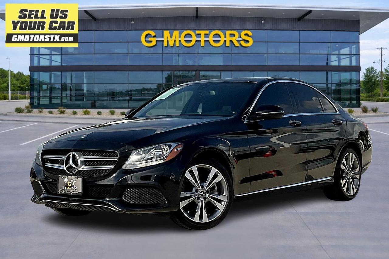 Black 2018 Mercedes-Benz C-Class C 300 Sedan 4MATIC Sedan All-Wheel Drive Automatic