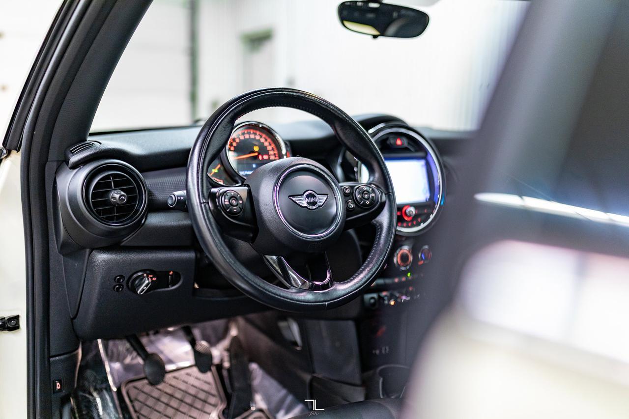 2018 MINI Cooper 3 Door Hatchback Manual Leather Roof Nav Red Deer AB