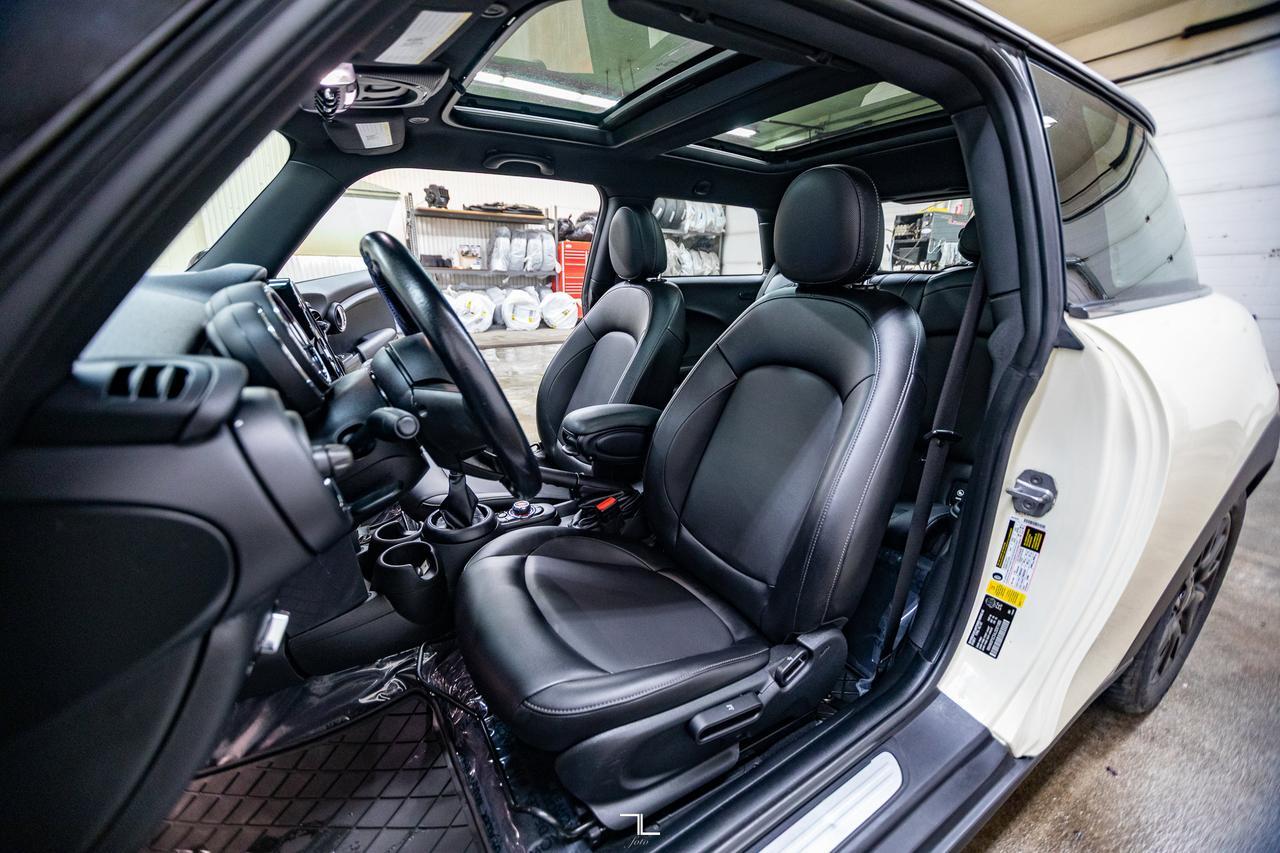 2018 MINI Cooper 3 Door Hatchback Manual Leather Roof Nav Red Deer AB